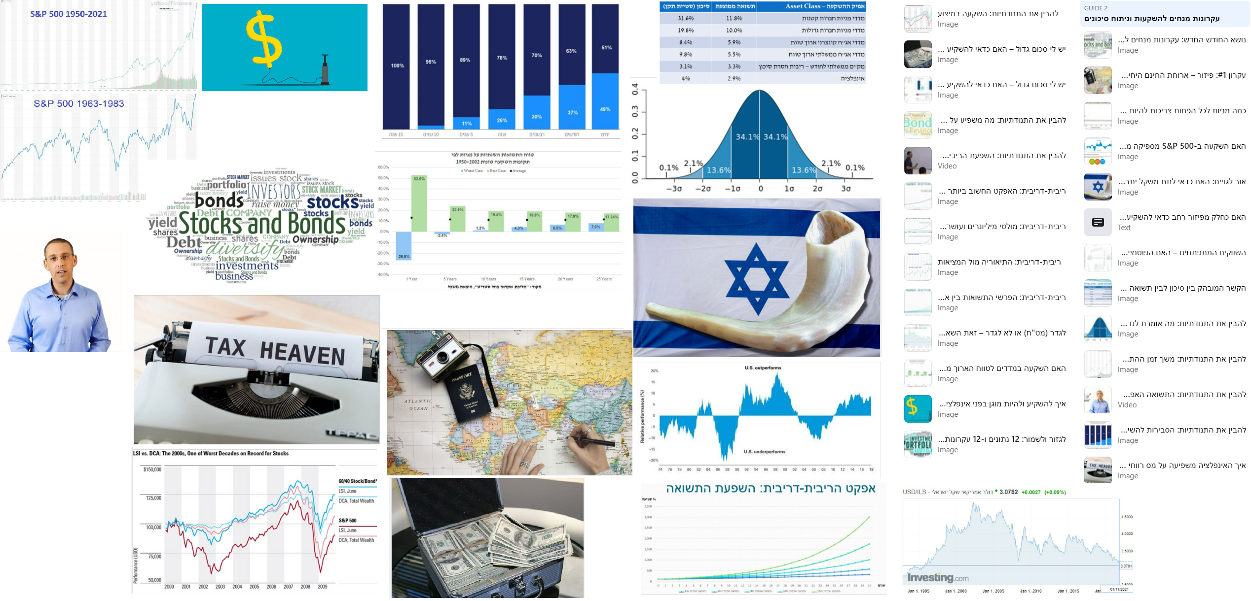מדריך עקרונות מנחים להשקעות וניתוח סיכונים